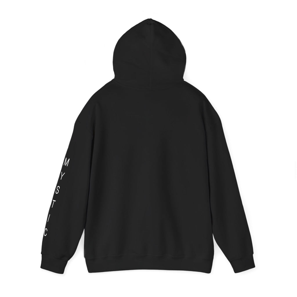 House of Mystics Sigil Hoodie, Black Mystical Pullover