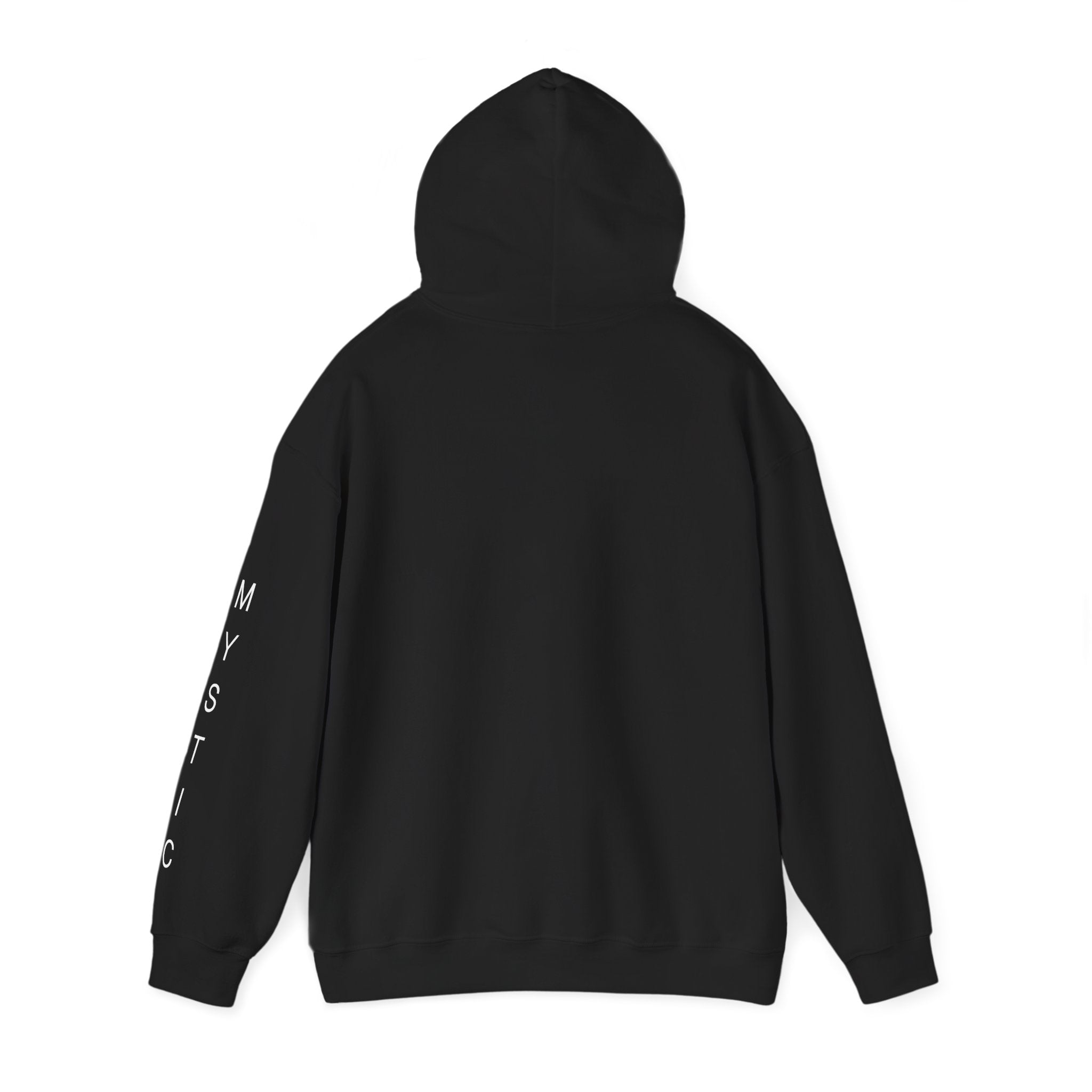 House of Mystics Sigil Hoodie, Black Mystical Pullover